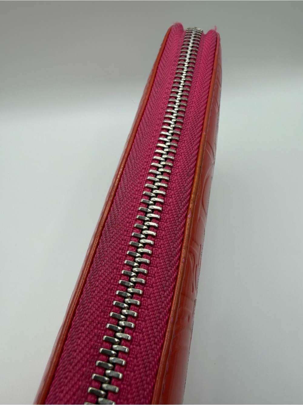Christian Dior Diorissimo Patent Leather Zippy Wallet - Picture 5 of 11